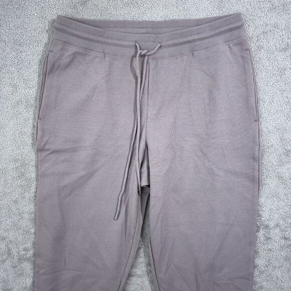 NEW Max & Mia Women's M Dusty Plum Jogger Pants Medium Cotton Blend Stretch - Picture 6 of 7